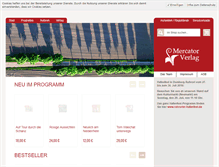 Tablet Screenshot of mercator-verlag.de